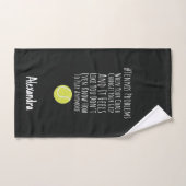 Best Christmas Gifts For Tennis Players Funny  Handdoek (Handdoek)