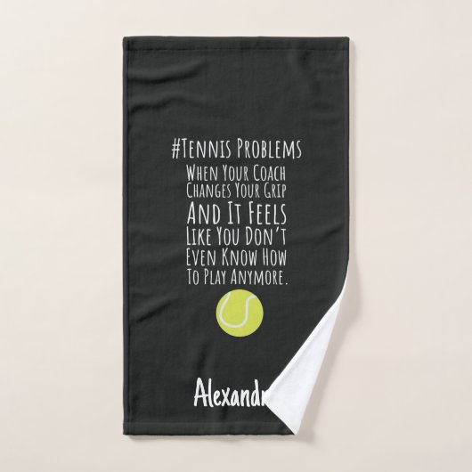 Best Christmas Gifts For Tennis Players Funny  Handdoek (Handdoek)