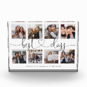 Best Class Script Gift voor vrienden Fotocollage Fotoblokken (Voorkant)