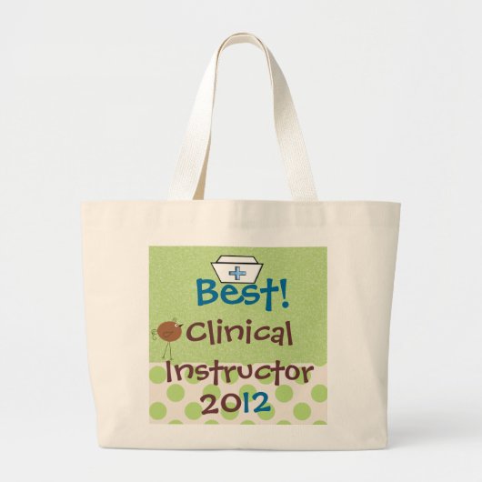 Best Clinical Instructor Canvas tas (Voorkant)