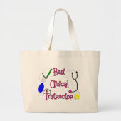 Best Clinical Instructor Canvas tas (Voorkant)