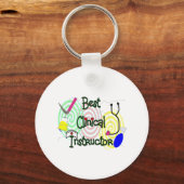 Best Clinical Instructor Nursing Gifts Sleutelhanger (Voorkant)