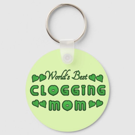 Best Clogging Mam Green ter wereld Sleutelhanger (Voorkant)