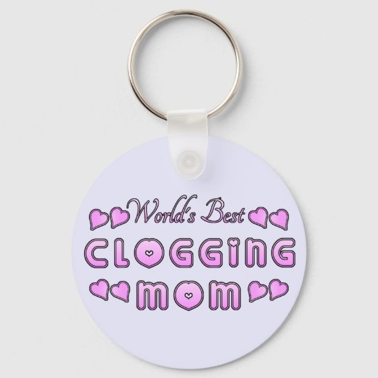Best Clogging Mam ter wereld Sleutelhanger (Voorkant)