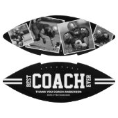 “Best Coach Ever” 4-Photo Team Collage American Football (Panelen)