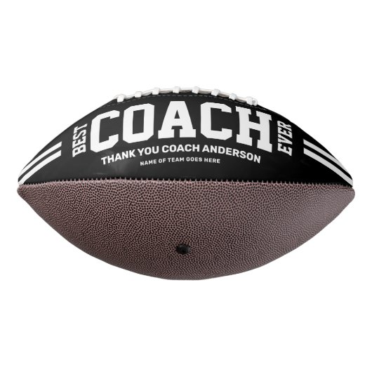 “Best Coach Ever” 4-Photo Team Collage American Football (Gedraaid 270)