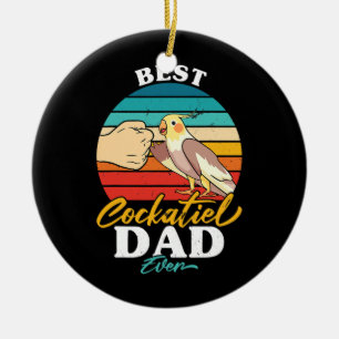 Best Cockatiel Pap Ever Bird Cockatiel Parrot Keramisch Ornament