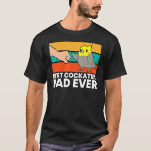 Best Cockatiel Pap Ever Bird Cockatiel Parrot T-shirt