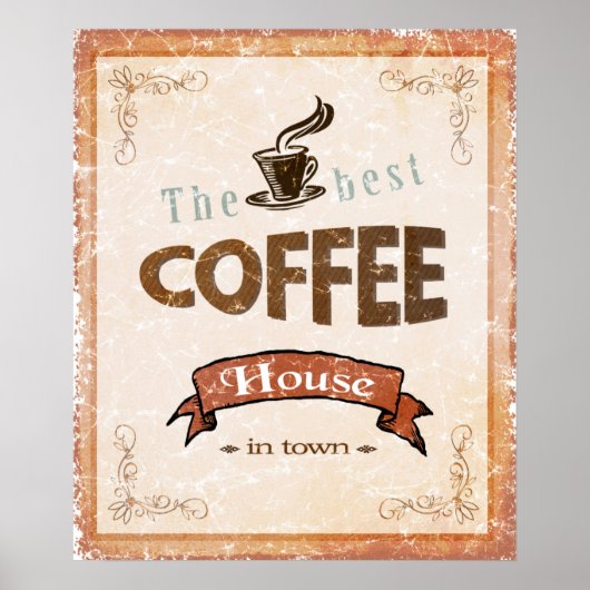 Best Coffee House in Town Poster (Voorkant)
