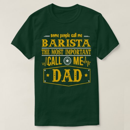 BEST COLLECTIE BARISTA 2017 T-SHIRT (Design voorkant)
