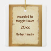 Best Cook Award,  vrouwen die brouwen Keramisch Ornament (Achterkant)