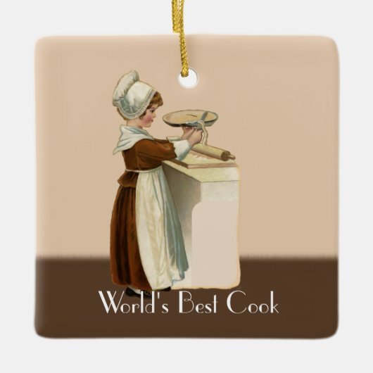 Best Cook Award,  vrouwen die brouwen Keramisch Ornament (Voorkant)
