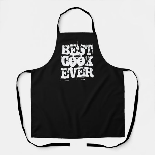 Best Cook Ever Rustic Apron Schort (Voorkant)