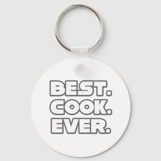Best Cook Ever Sleutelhanger (Voorkant)