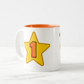 Best Cook ever Tweekleurige Koffiemok (Voorkant links)
