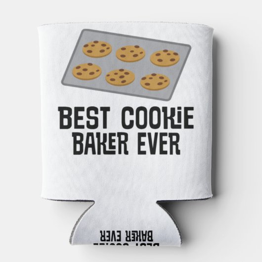Best Cookie Baker Ever Baking Gift Blikjeskoeler (Achterkant)