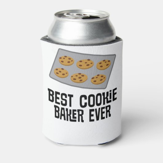 Best Cookie Baker Ever Baking Gift Blikjeskoeler (Blikje Achterkant)