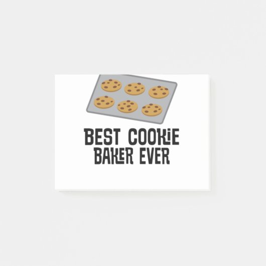 Best Cookie Baker Ever Baking Gift Post-it® Notes (Voorkant)