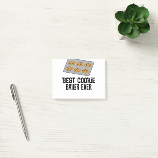 Best Cookie Baker Ever Baking Gift Post-it® Notes (Kantoor)