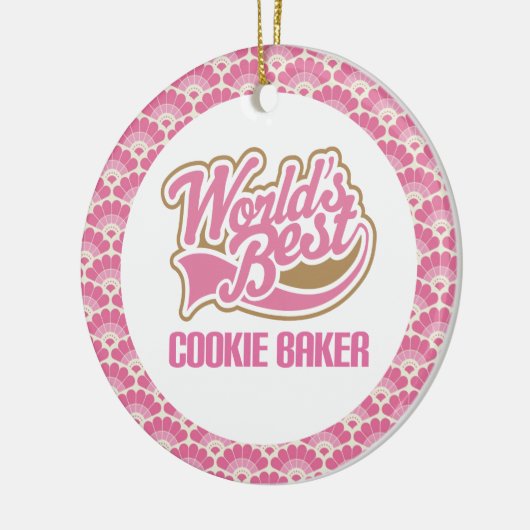 Best Cookie Baker Gift Ornament ter wereld (Links)
