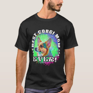Best Corgi Ma Ever Cute Corgi Mam Dog Pop 13 T-shirt