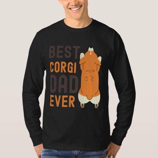Best Corgi Pap Ever 1169 T-shirt (Voorkant)