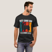 Best Corgi Pap Ever 433 T-shirt (Voorkant volledig)