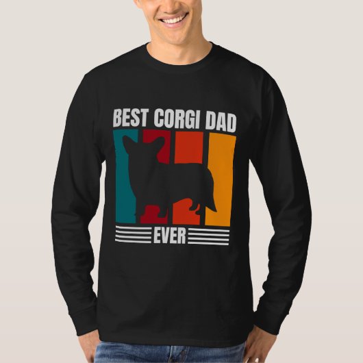 Best Corgi Pap Ever 433 T-shirt (Voorkant)