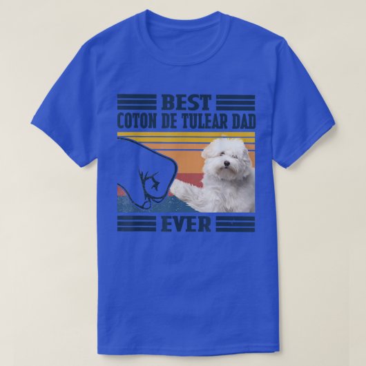 Best Coton De Tulear Pap Ever Shirt  vader (Design voorkant)