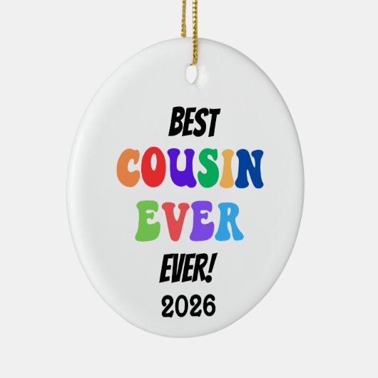 Best Cousin Crew Ever Keramisch Ornament (Rechts)