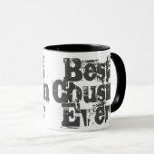 Best Cousin Ever - Two-Tone Coffee Mok (Voorkant rechts)