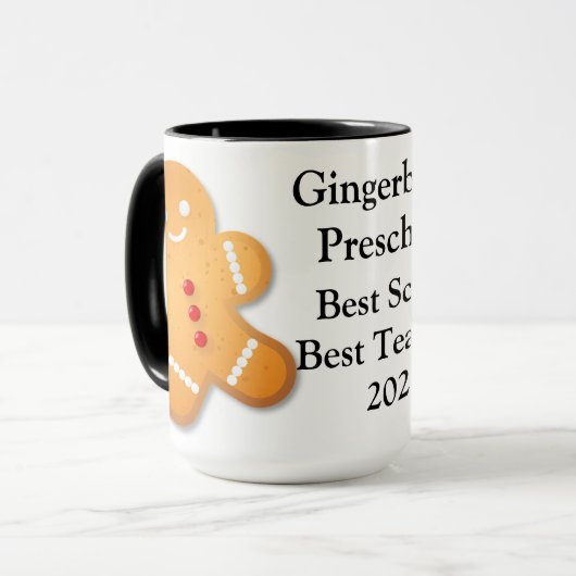 Best Custom School Coffee Mok 15oz door EditorsPic (Voorkant links)