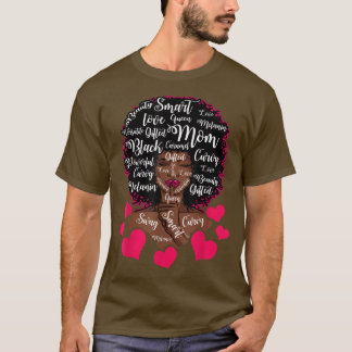Best Cute Black Mama African American Mam Moeders' T-shirt