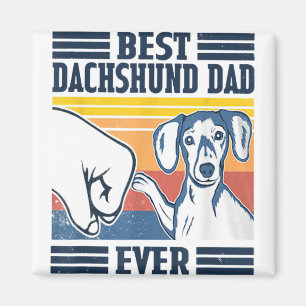 Best Dachshund Dad ever Shirt  Vader Day C Magneet