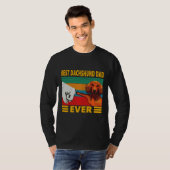 Best Dachshund Dad Ever T-shirt (Voorkant volledig)