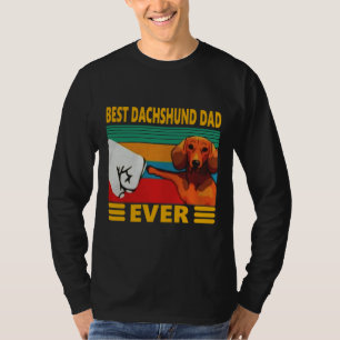 Best Dachshund Dad Ever T-shirt