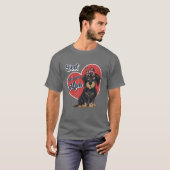 Best Dachshund Mam Cute Wire Haire Dogs T-shirt (Voorkant volledig)