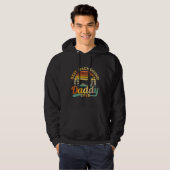 Best Dachshund Papa Ever Retro Hoodie (Voorkant volledig)