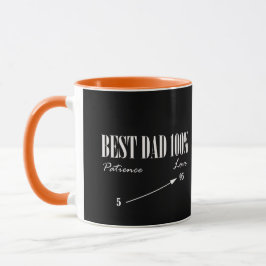 Best Dad 100% Love Patience Funky Father Mok Cup