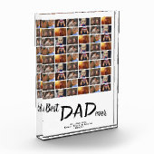 Best Dad 6 Photo Collage Family Photo Block Fotoblokken (Links)