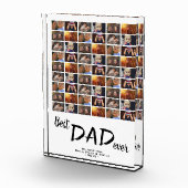 Best Dad 6 Photo Collage Family Photo Block Fotoblokken (Rechts)
