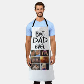 Best Dad 6 Photo Collage Family Photo Schort (Gedragen)