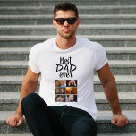 Best Dad 6 Photo Collage Family Photo T-shirt<br><div class="desc">Beste vader 6 Foto Collage Family Photo Pattern T-shirt. Voeg 6 foto's van de familie toe. Deze gepersonaliseerde mok is een perfecte gave voor een vader voor vaderdag,  verjaardag of Kerstmis.</div>