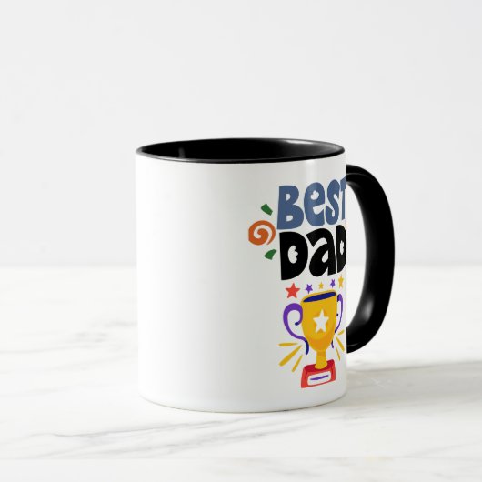 Best Dad Award Coffee Mug Mok (Voorkant rechts)