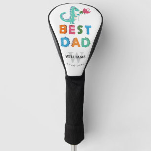 Best Dad beroemd gemaakt door Golf Head Hoesje Golfheadcover