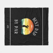 Best Dad beroemd gemaakt door Par Custom Fleece Deken (Voorkant (Horizontaal))
