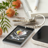 Best Dad beroemd gemaakt door Par Golf Lover Acryl Sleutelhanger (Voorkant Rechts)