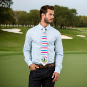 Best Dad beroemd gemaakt door Par | Golfliefhebber Stropdas