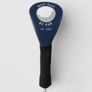 Best Dad beroemd gemaakt door Par Minimalist Custo Golfheadcover