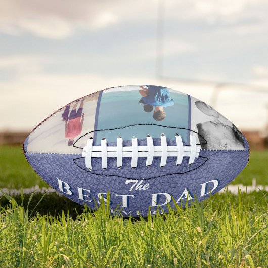 Best Dad Blue Leather Father`s Day 3 Photos American Football